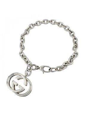 Gucci Bracelet Interlocking G Silver GG Logo